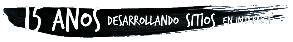 10 años desarrollando sitios en internet